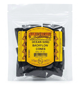 Wildberry Ocean Wind Back Flow Incense Cones